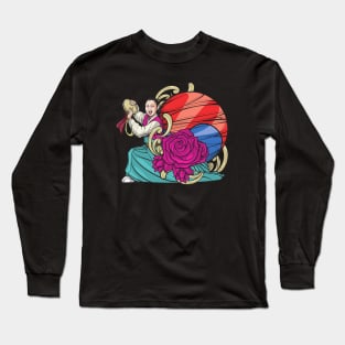 South Korea Culture - Korean Cultural Dancer Long Sleeve T-Shirt